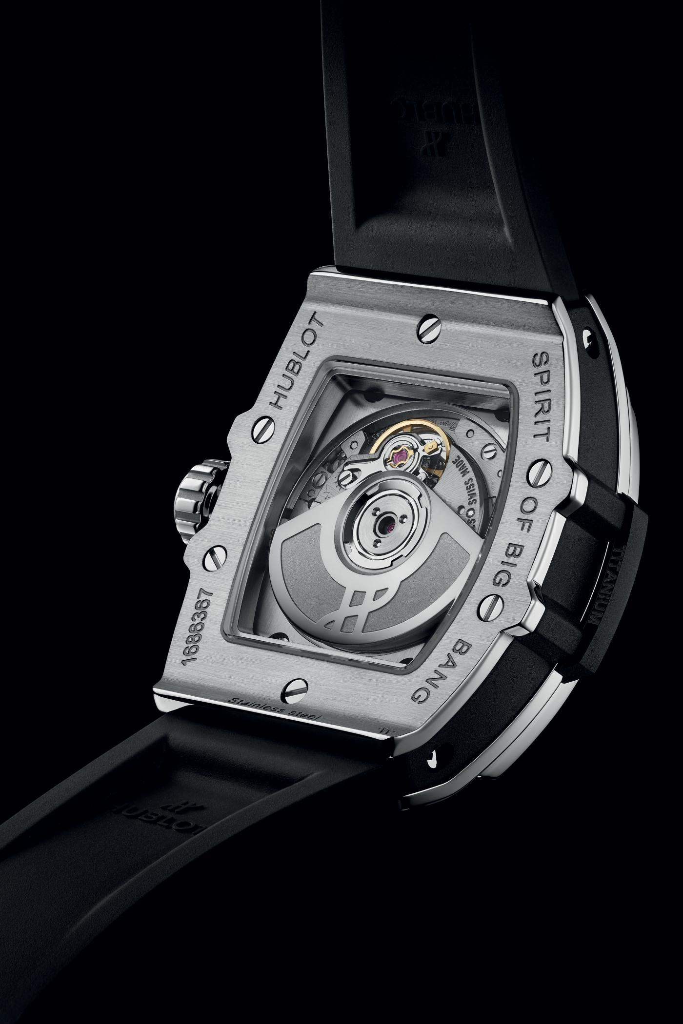 Hublot Spirit of Big Bang Steel Full Pave Back