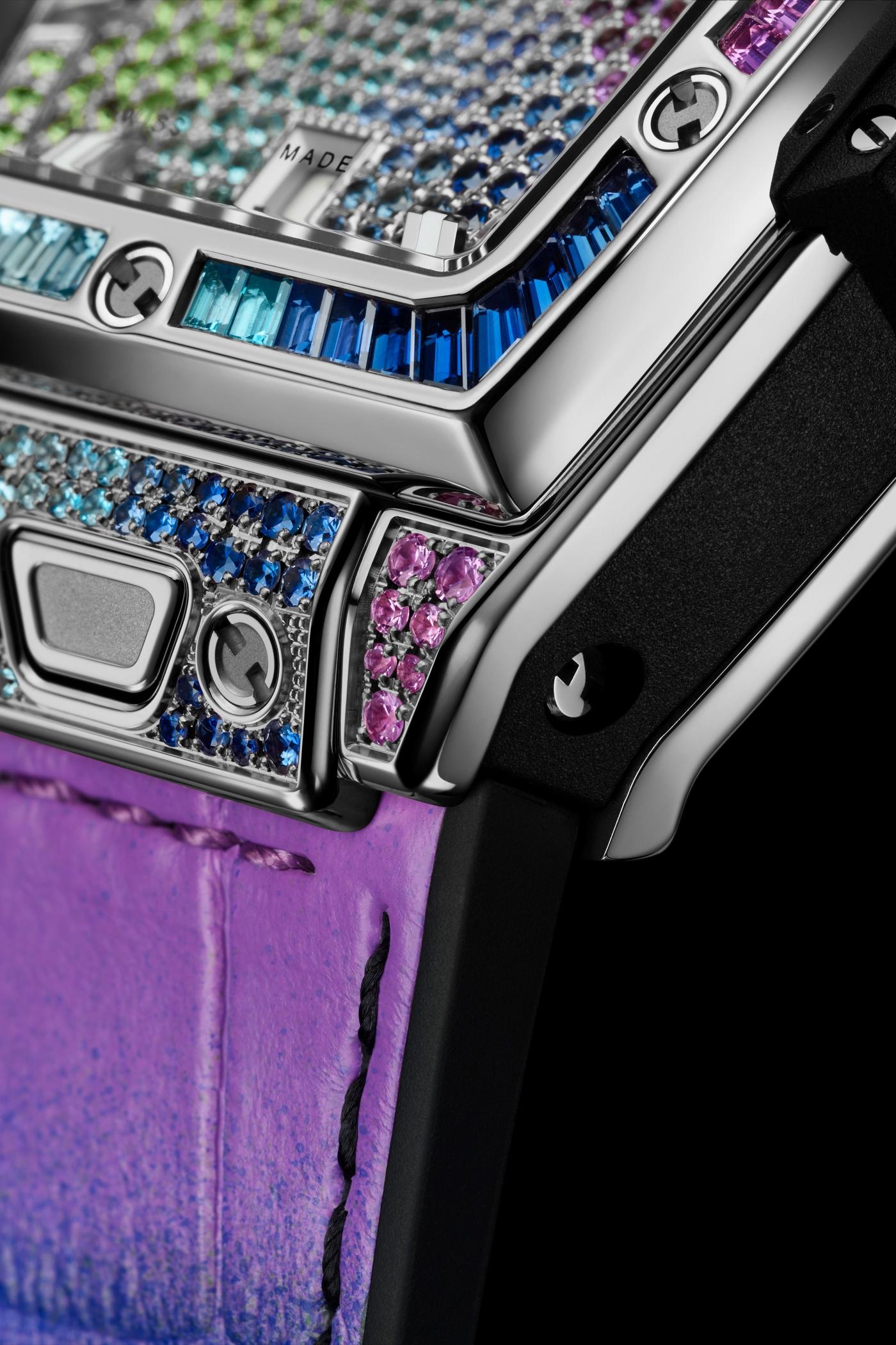 Hublot Spirit of Big Bang Steel Rainbow Close Up