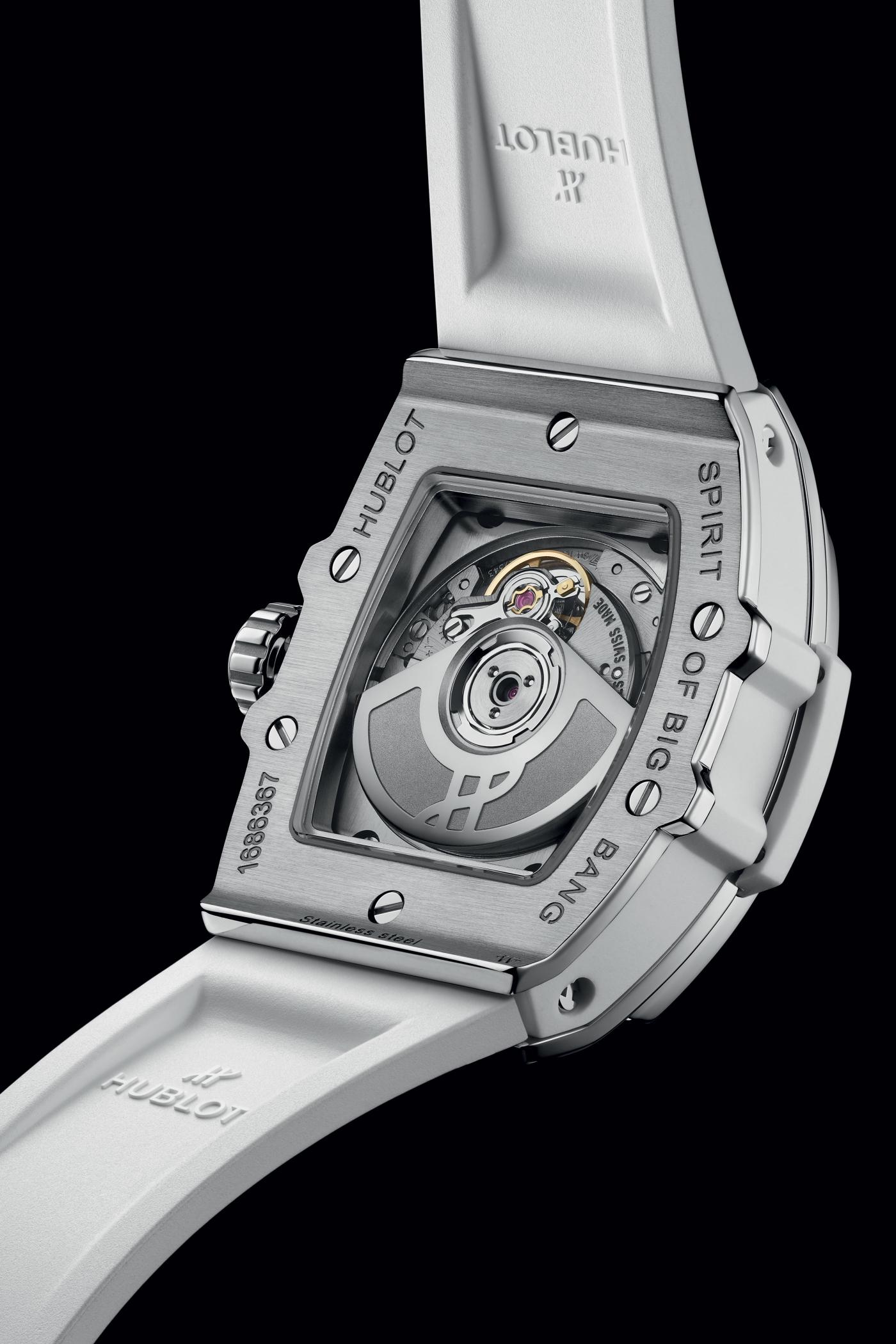 Hublot Spirit of Big Bang Steel White Full Pave Back