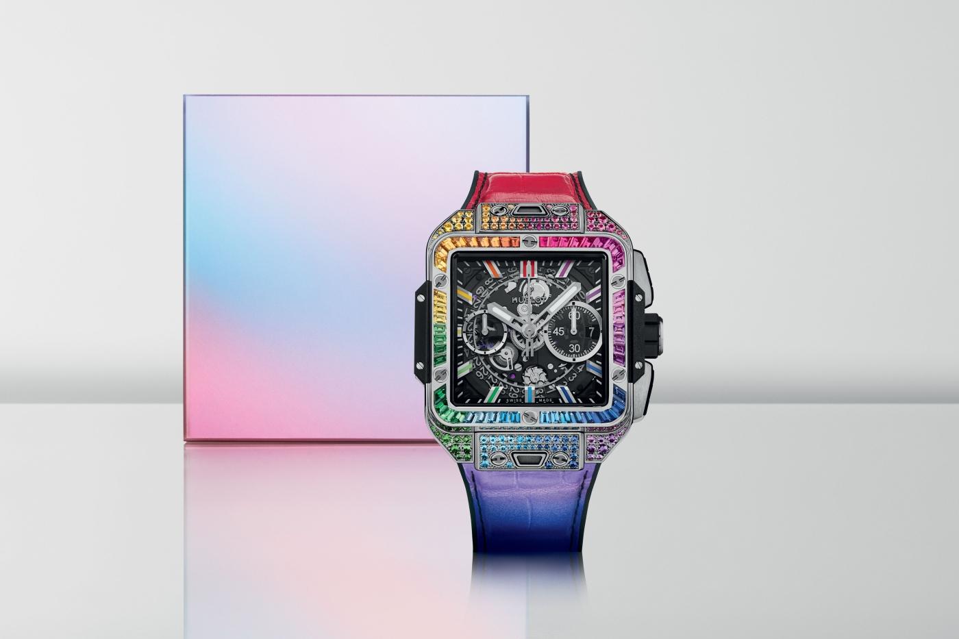 Square Bang Unico Titanium Rainbow 42 mm