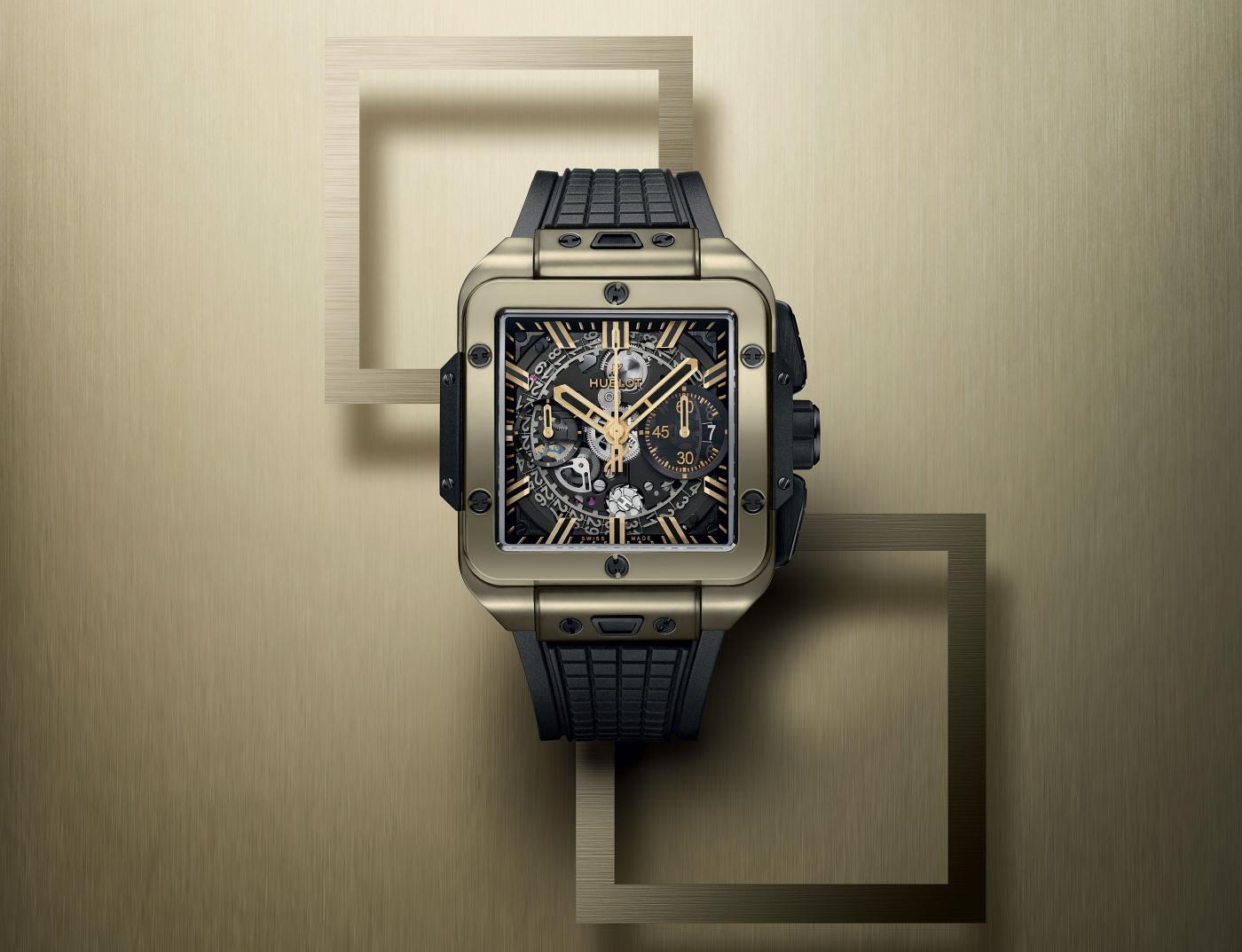 Square Bang Unico Magic Gold 42 mm