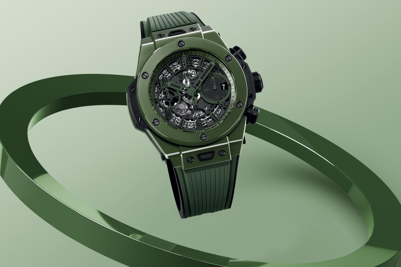 Big Bang Unico Dark Green Ceramic 42 mm