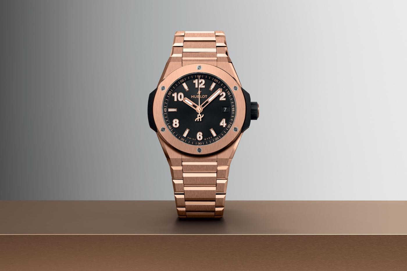 Big Bang Integrated Time Only King Gold 38 mm