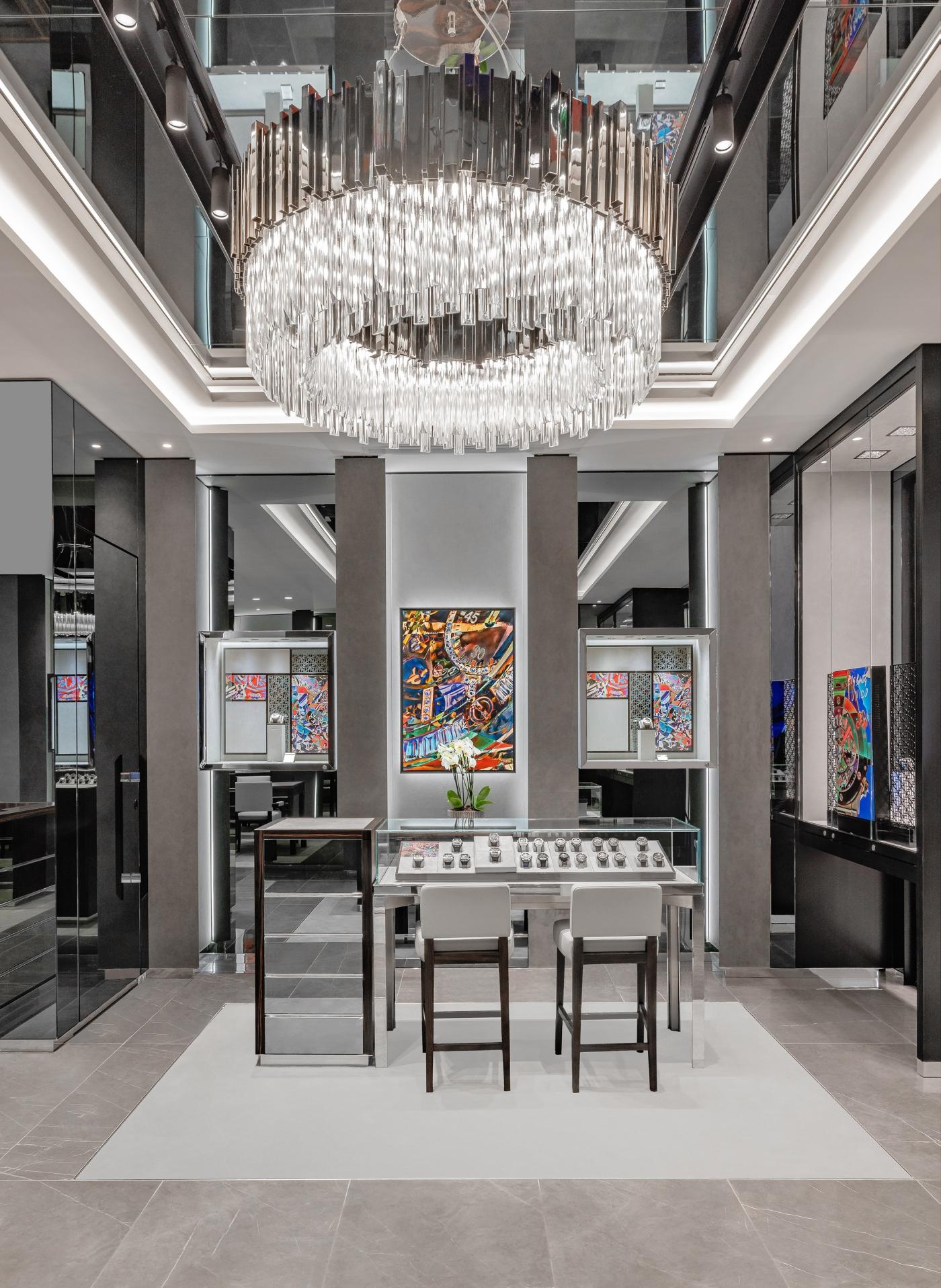 Hublot Boutique Lisbon interior 2/2