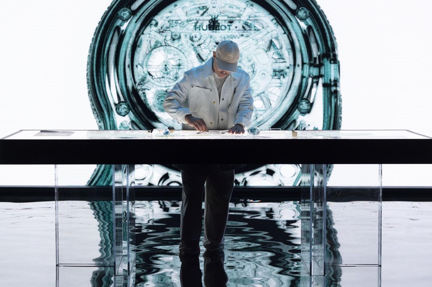 daniel arsham picture hublot partnership