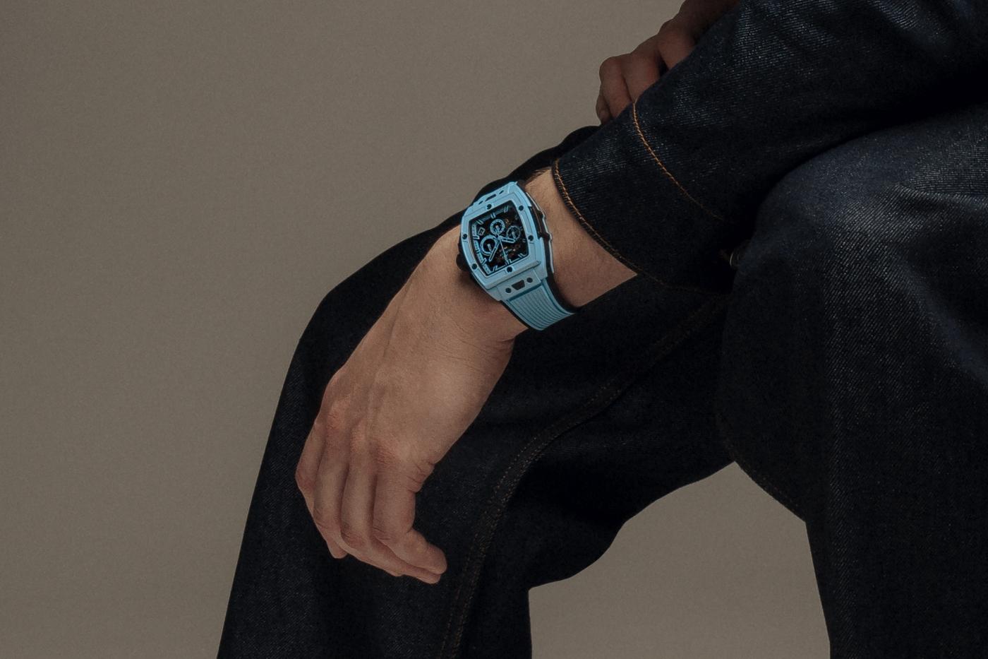 Spirit of Big Bang Sky Blue Ceramic 42 mm