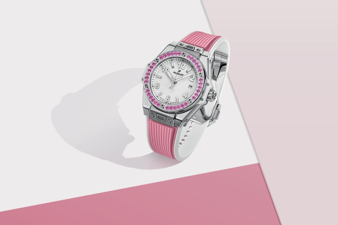 Big Bang One Click Joyful Steel Pink 33 mm