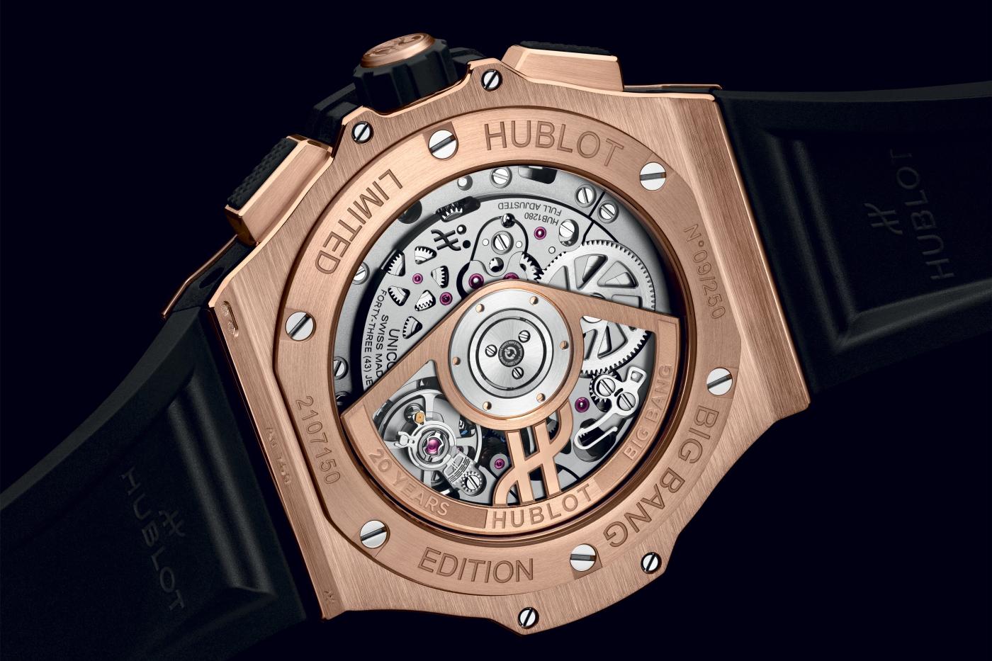 Big Bang 20th Anniversary King gold Ceramic Back