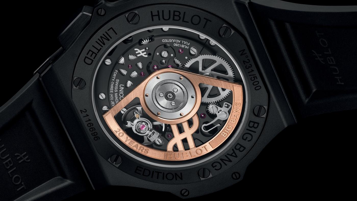 Unico 20th anniversary close-up