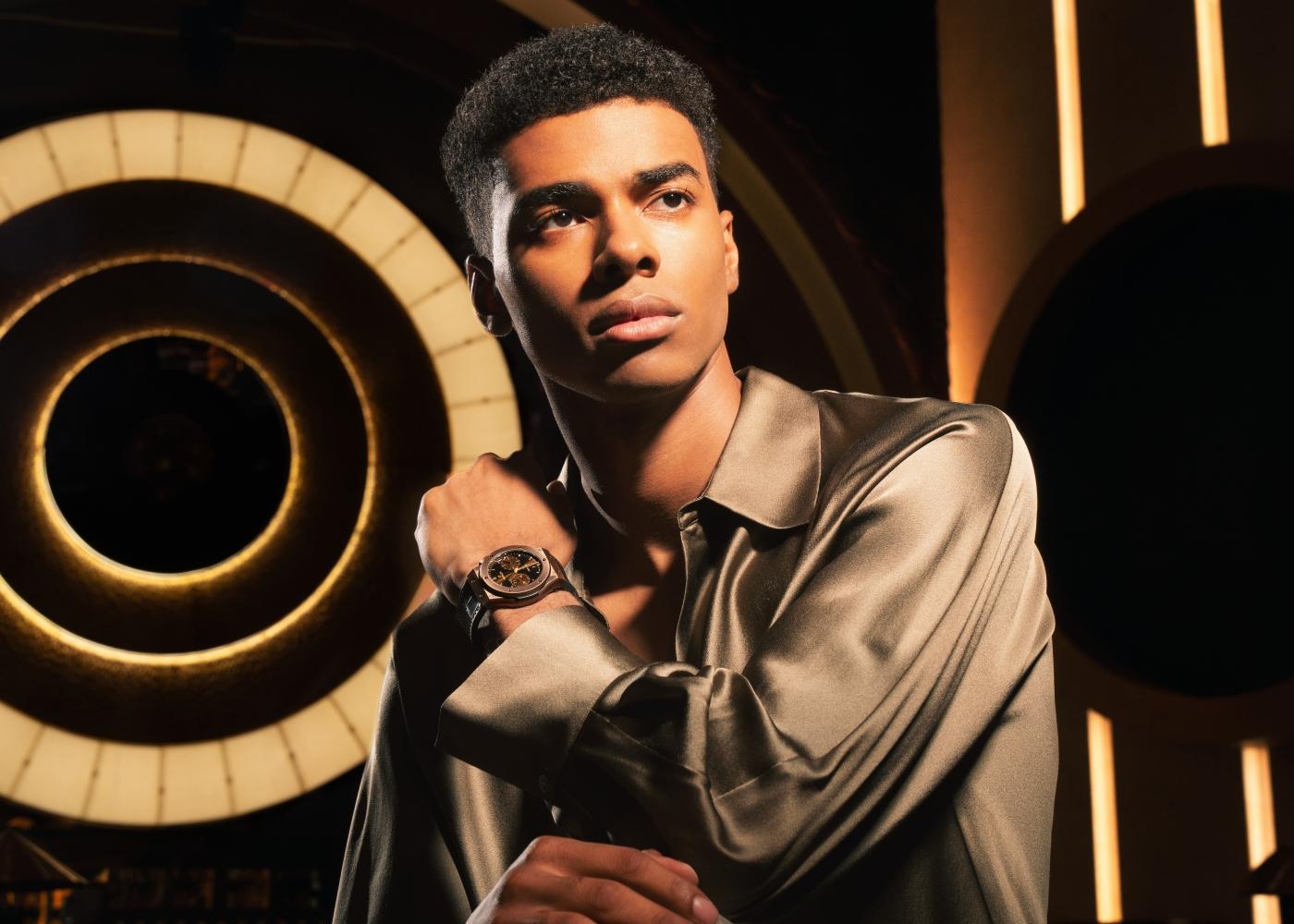 CLASSIC FUSION CHRONOGRAPH BRONZE BROWN