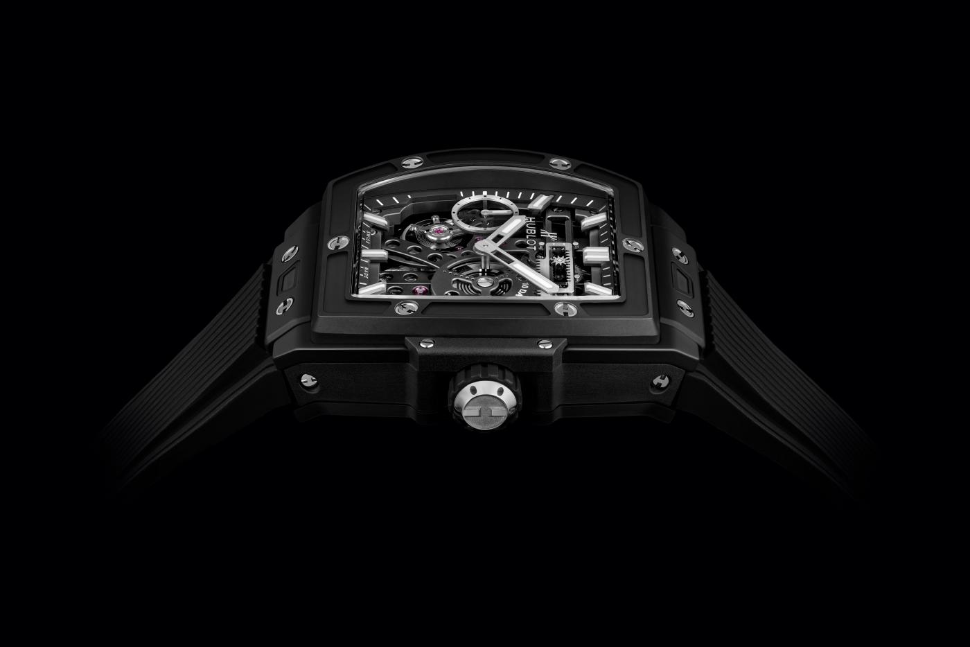 Spirit of Big Bang Meca-10 Black Magic 45 mm, side view
