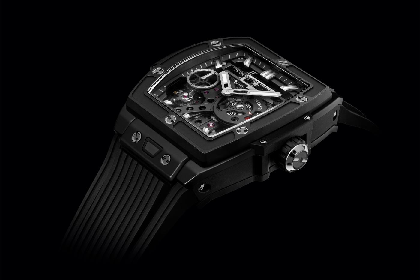 Spirit of Big Bang Meca-10 Black Magic 45 mm, side view