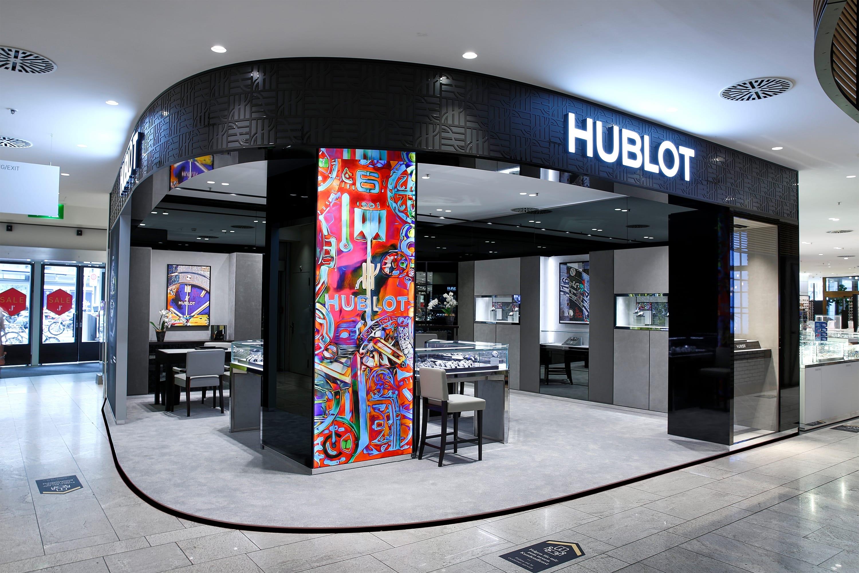 Jelmoli Hublot Boutique Outdoor