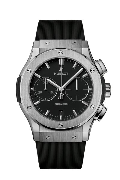 Classic Fusion Chronograph Titanium on Rubber 45 mm