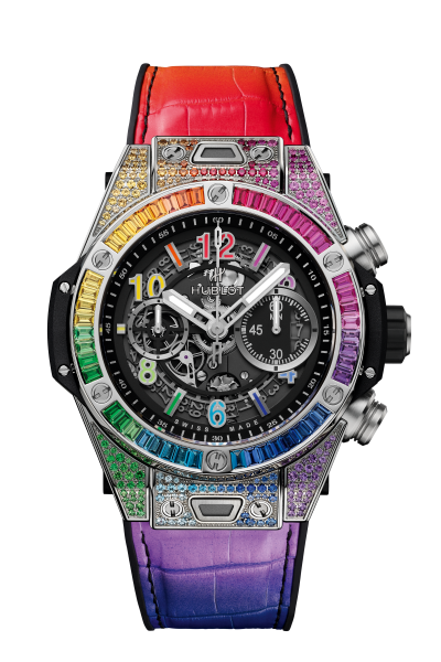 Hublot Spirit of Big Bang Tourbillon Sapphire Rainbow Men’s Watch