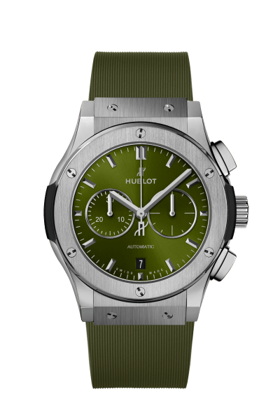 classic Fusion Chronograph Titanium Green 42 mm