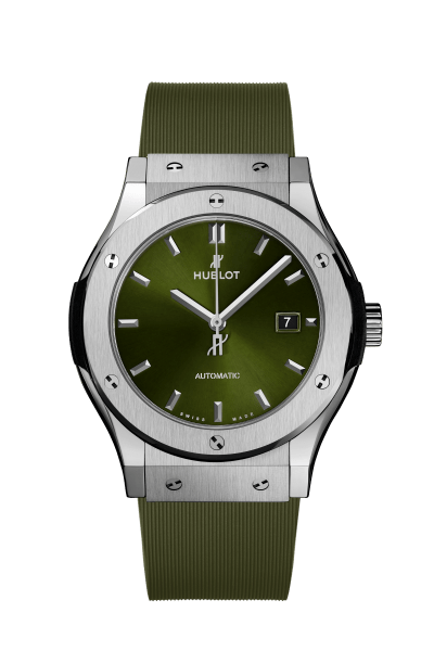 Classic Fusion Titanium Green 42 mm