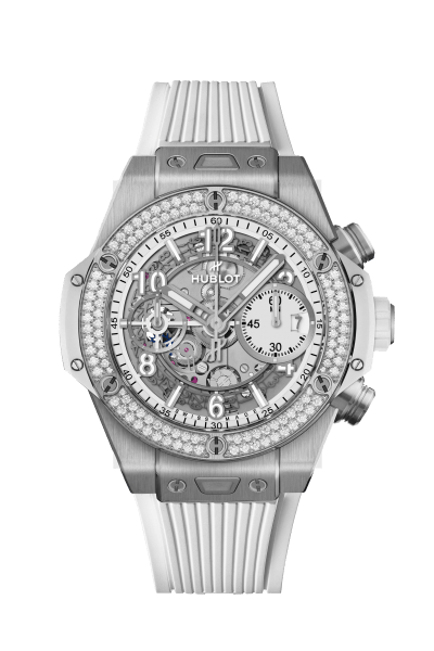 Big Bang Unico Titanium White Diamonds 42 mm
