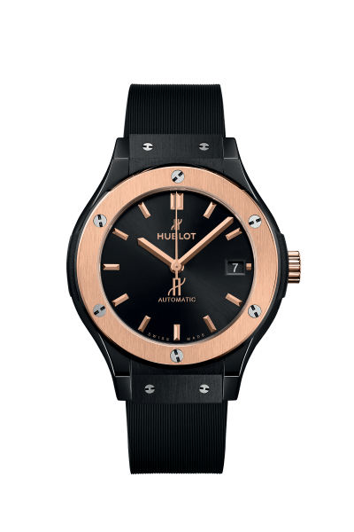 Classic Fusion Ceramic King Gold 38 mm, front view 
