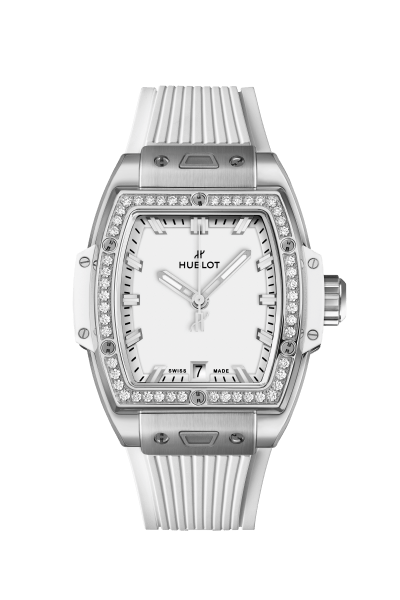 Spirit Of Big Bang Titanium White Diamonds 39 mm