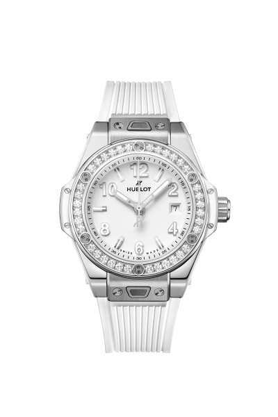 Big Bang One Click Steel White Diamonds 33 mm