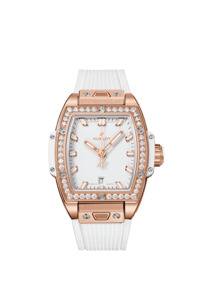 Spirit of Big Bang King Gold White Diamonds 32 mm