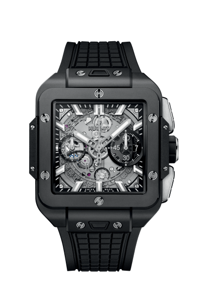 Square Bang Unico Black Magic 42 mm - front view