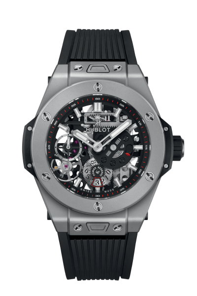 Big Bang MECA-10 Titanium 45 mm, front view 