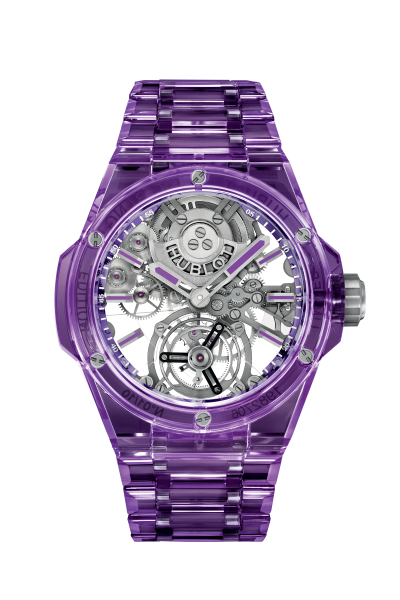 Big Bang Integrated Tourbillon Full Purple Sapphire