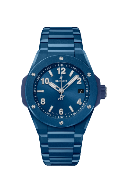  Big Bang Integrated Time Only Blue Ceramic 38 mm