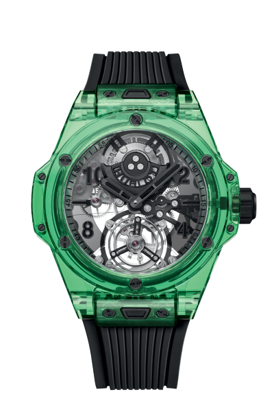 Big Bang Tourbillon Automatic Green Saxem 44 mm