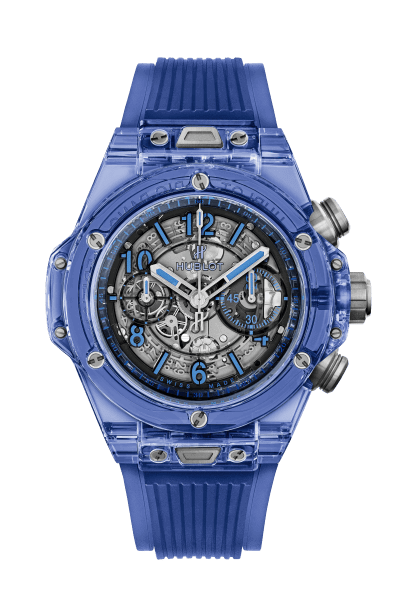 Big Bang Unico Blue Sapphire 45 mm, front view