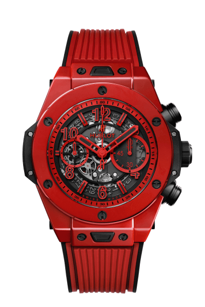Big Bang Unico Red Magic 45 mm, front view