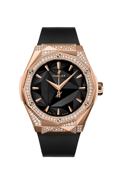 Classic Fusion Orlinski King Gold Alternative Pavé 40 mm, front view 
