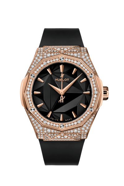 Classic Fusion Orlinski King Gold Pavé 40 mm, front view 