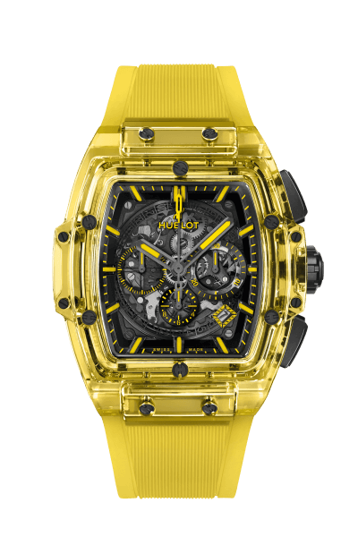 Spirit of Big Bang Yellow Sapphire 45 mm, front view