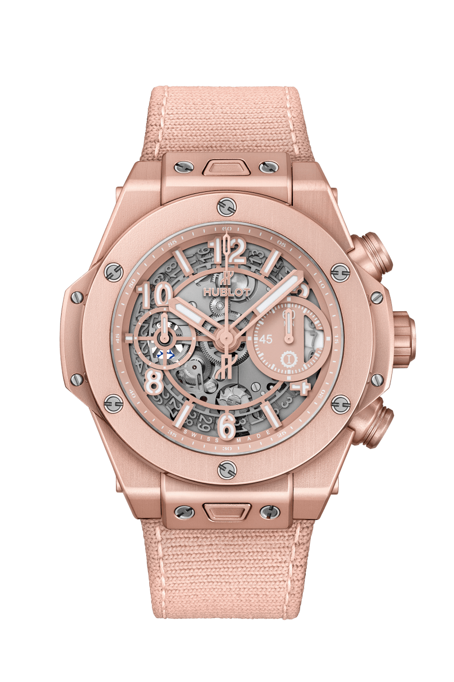 Hublot MDM Depose Quartz Steel & Gold Lady Ref.1391 100.2