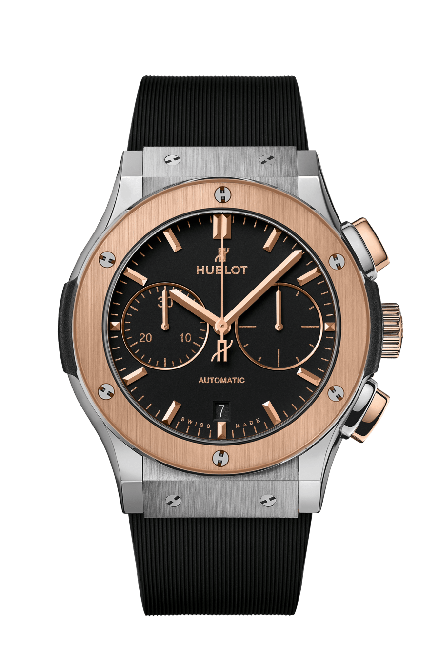 Classic Fusion Chronograph Titanium King Gold 45 mm, front view 