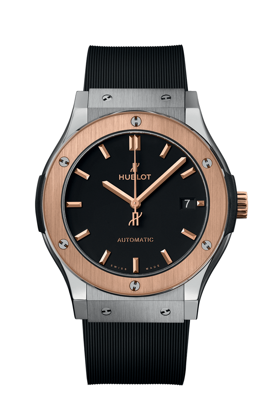 Classic Fusion Titanium King Gold 45 mm, front view 