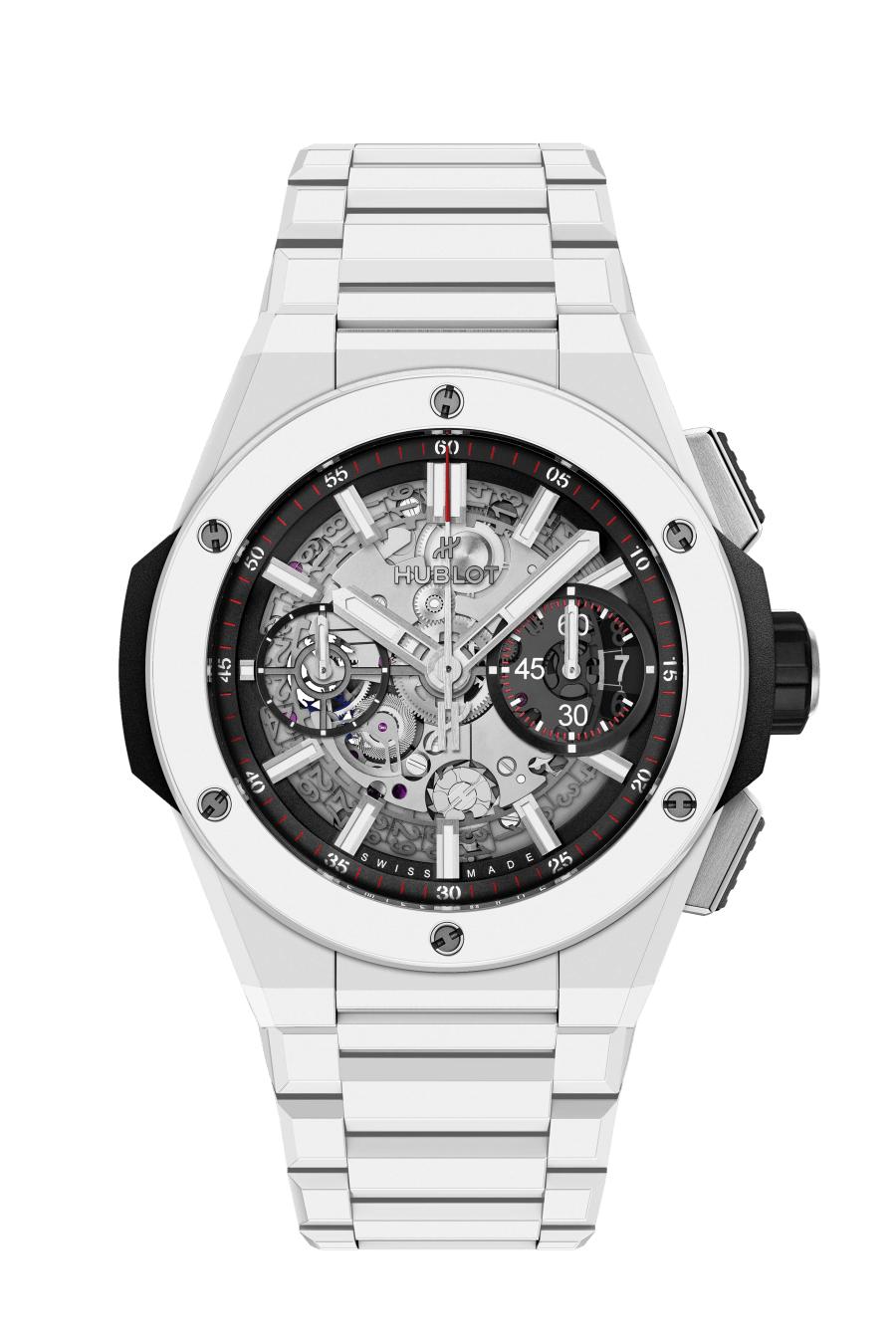 Big Bang Integrated White Ceramic 42 mm