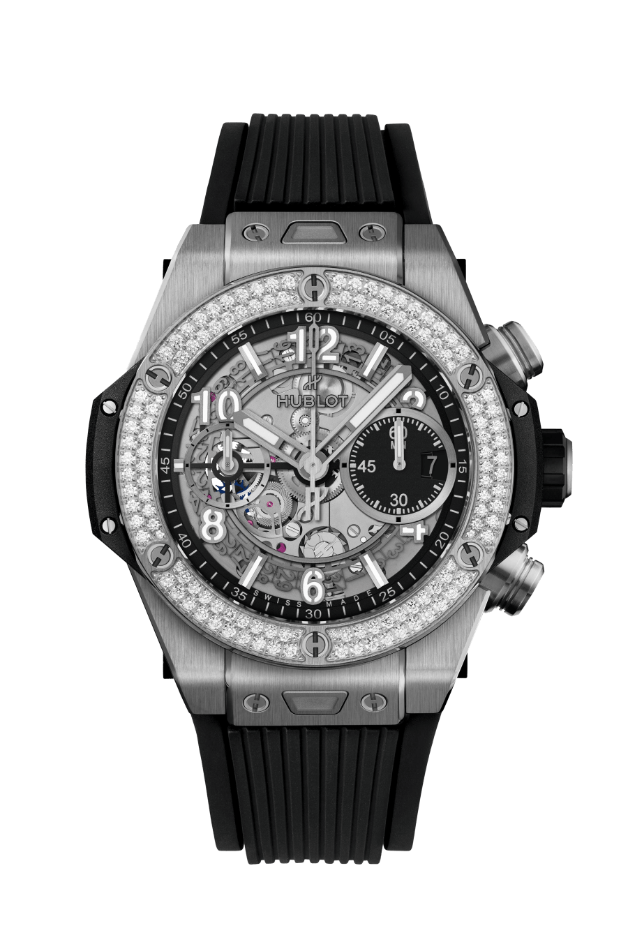 Big Bang Unico Titanium Diamonds 42 mm