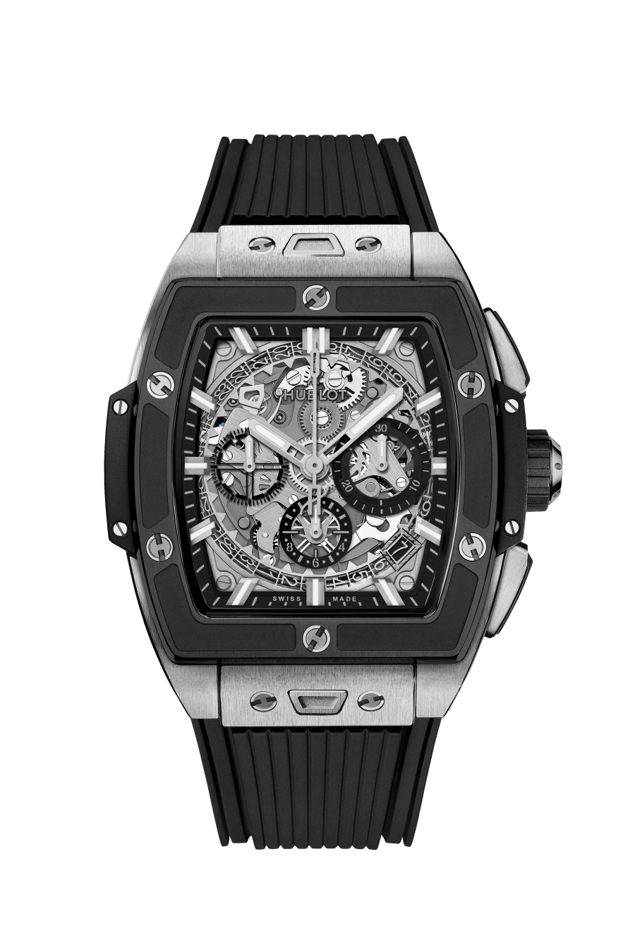 Spirit of Big Bang Titanium Ceramic 42 mm, front view 