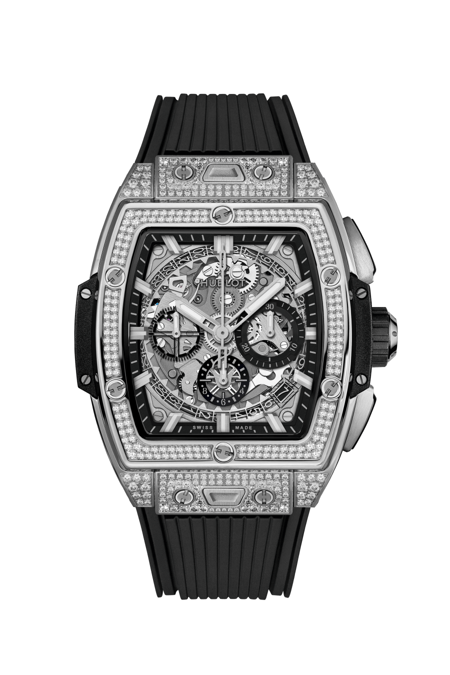 Spirit of Big Bang Titanium Pavé 42 mm