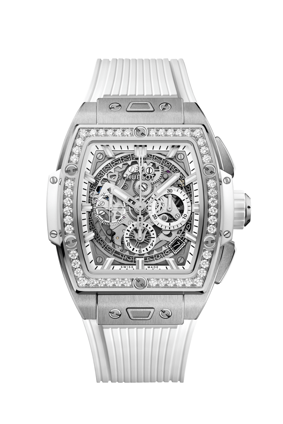 Spirit of Big Bang Titanium White Diamonds 42 mm