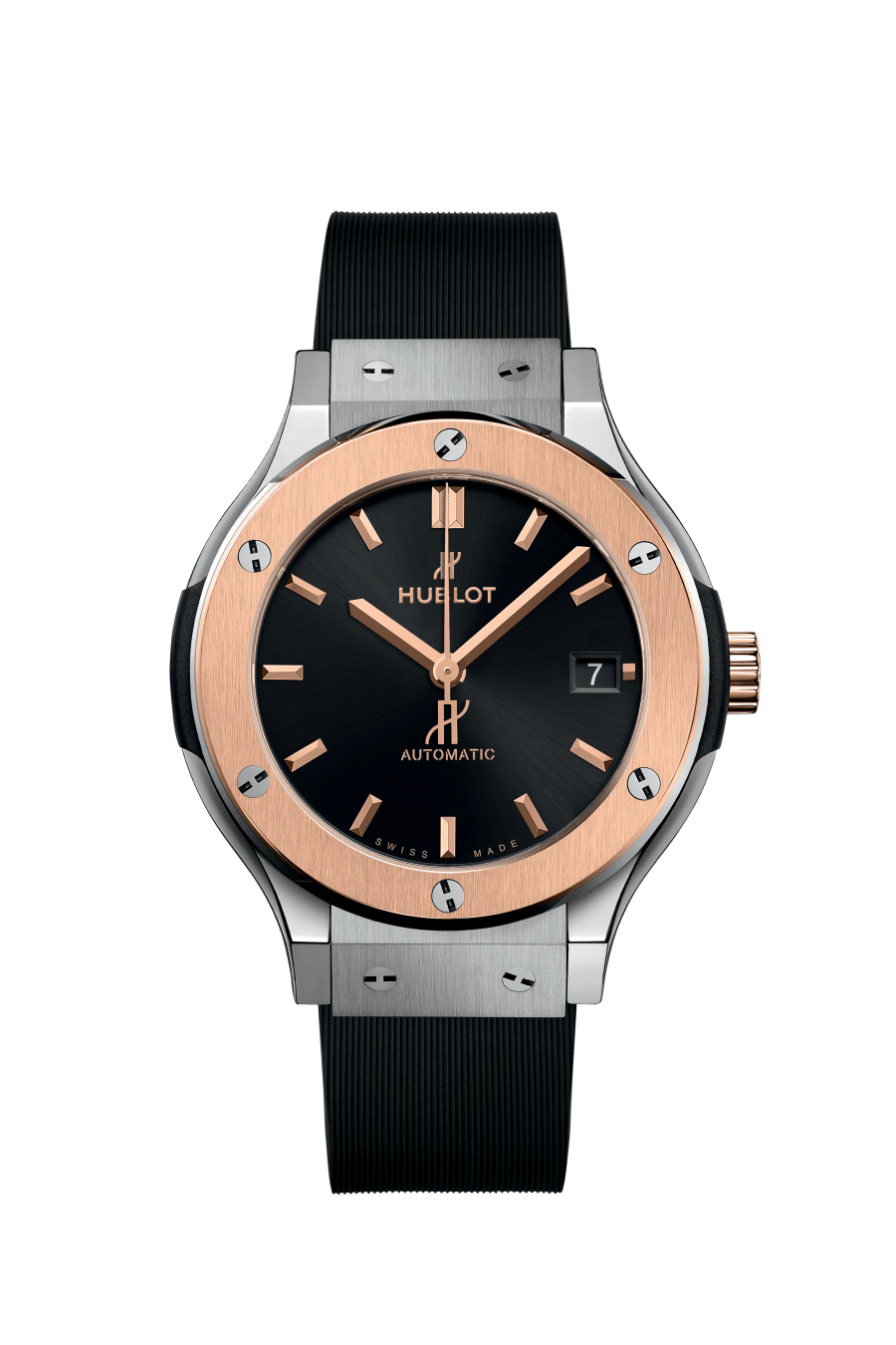 Classic Fusion Titanium King Gold 38 mm, front view