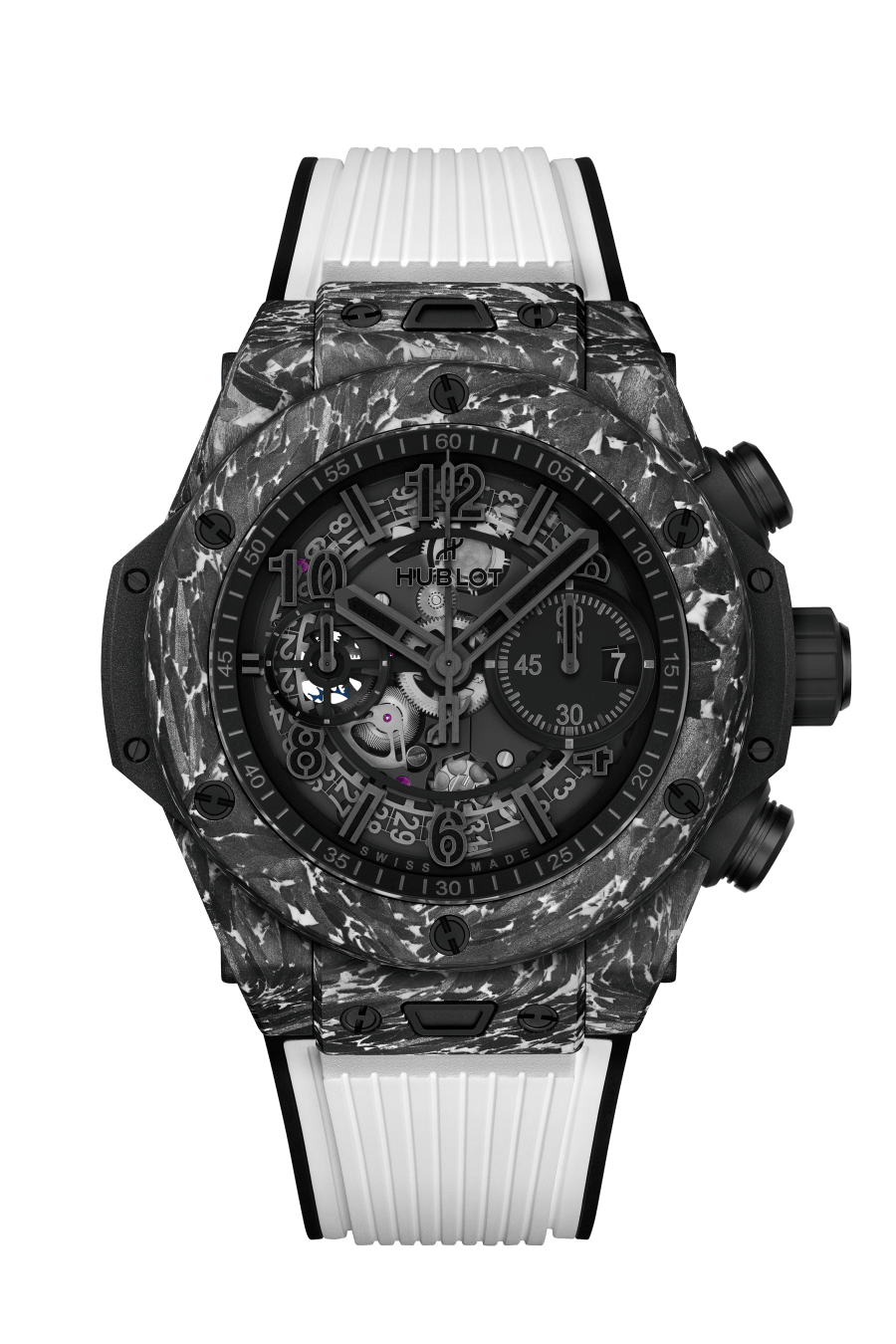 Big Bang Unico Carbon White 44 mm
