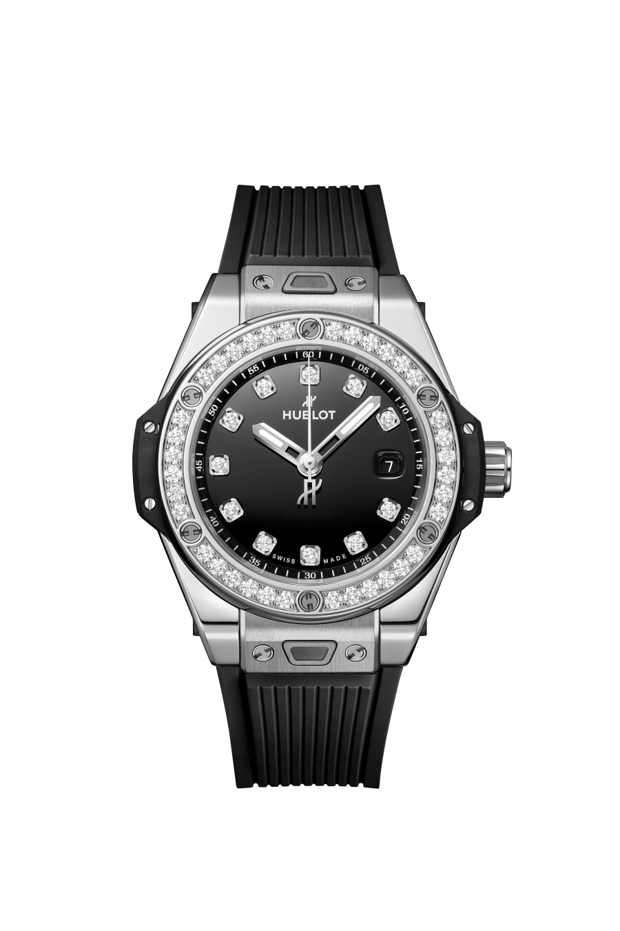 Big Bang One Click Steel Diamonds Diamonds Dial 33 mm