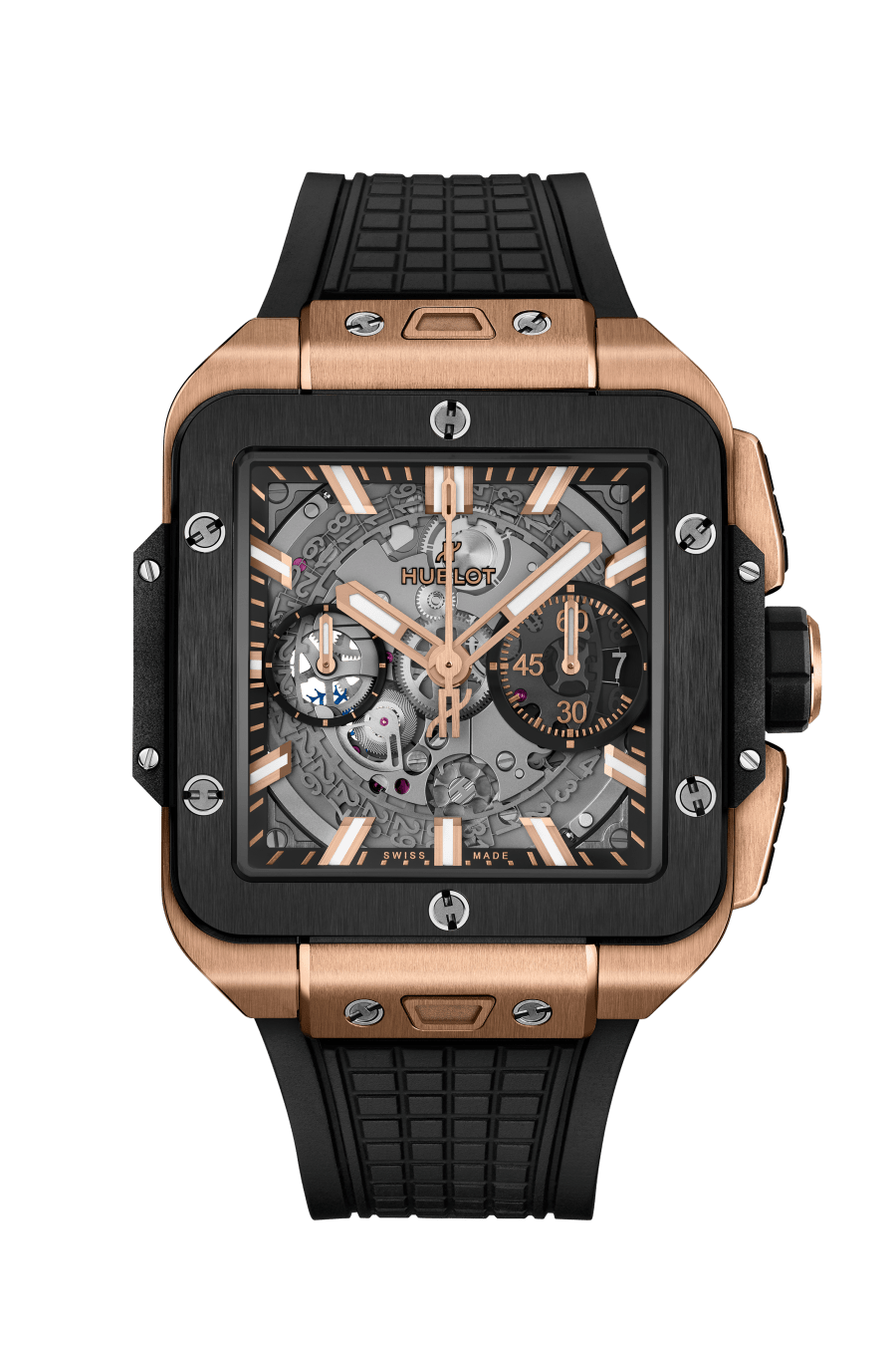 Square Bang Unico King Gold Ceramic 42 mm