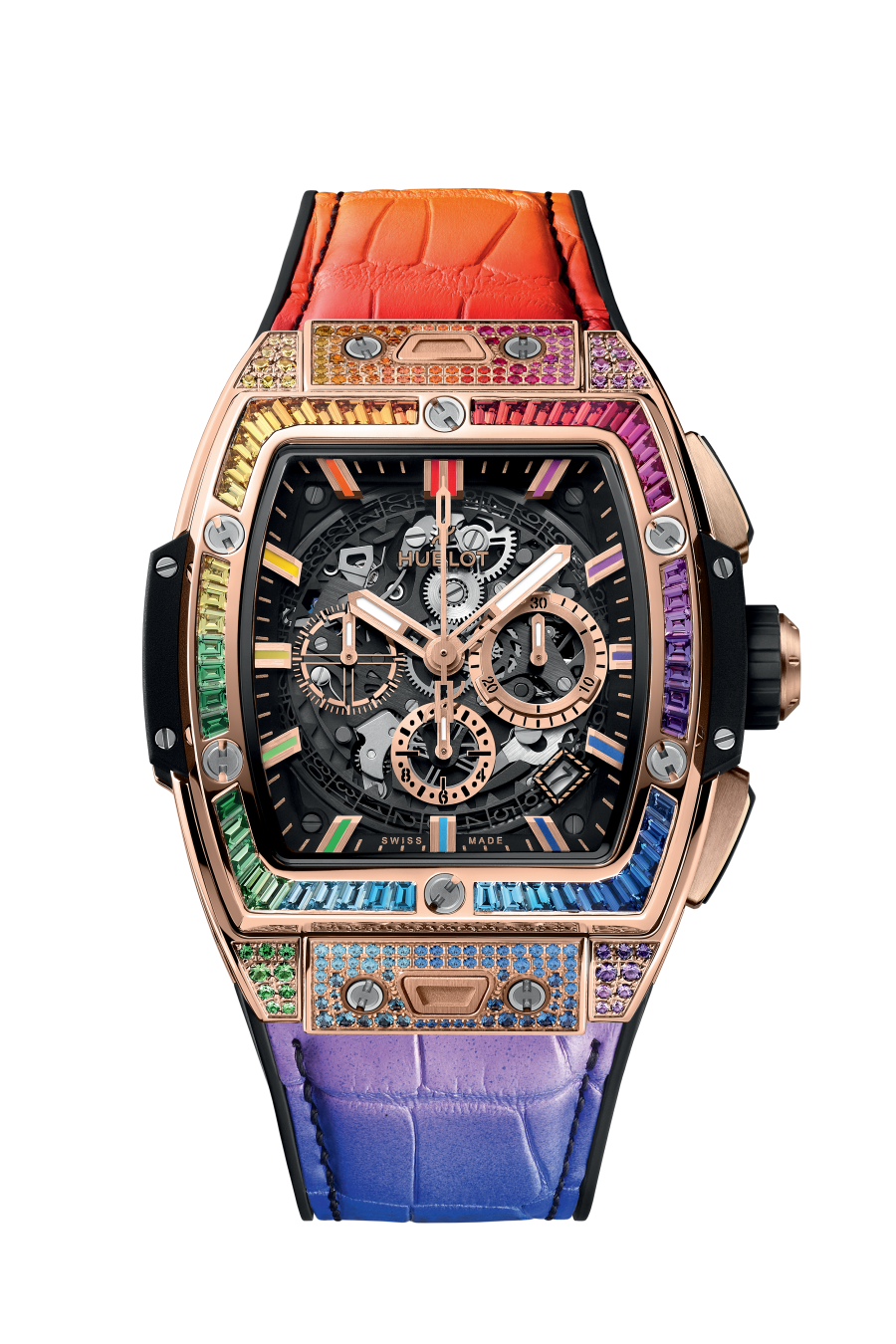 Spirit of Big Bang King Gold Rainbow 42 mm