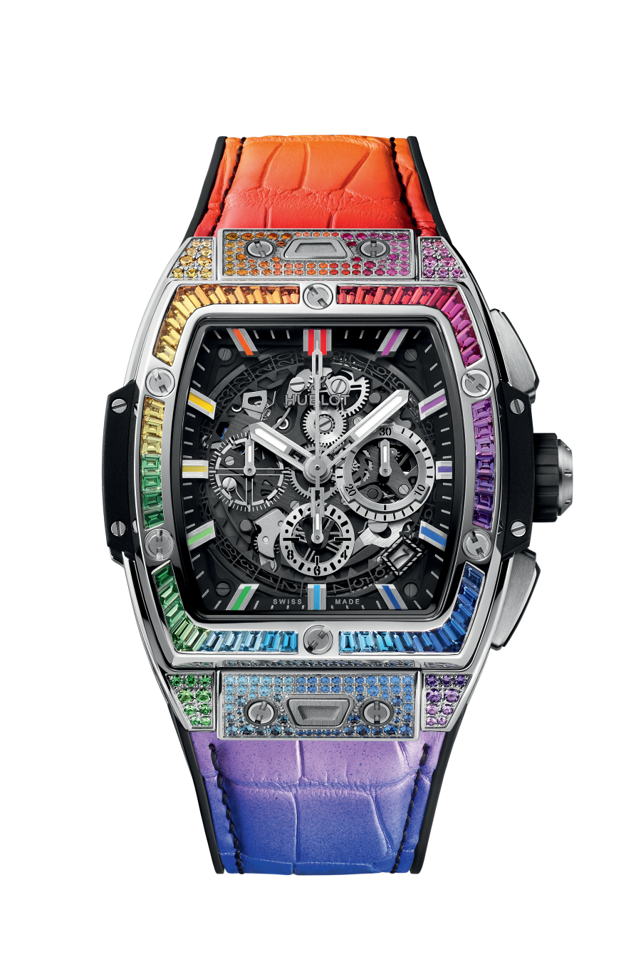 Spirit of Big Bang Titanium Rainbow 42 mm